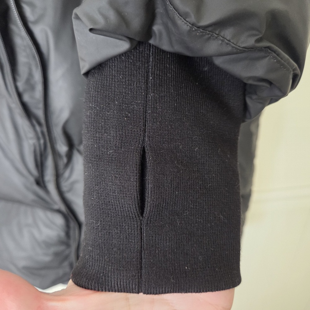 Pendelton Down Filled Black Long Puffer Waterproof Jacket Womens Size Medium - Picture 6 of 16